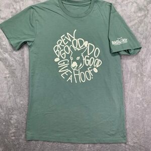 Badass Coffee Hawaii T Shirt Green Brew Good Do Good Graphic Tee Adult Small